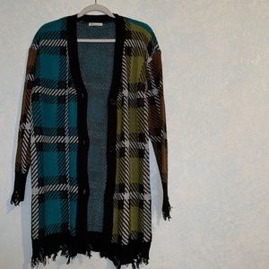 CATO medium multicolored cardigan/sweater with buttons